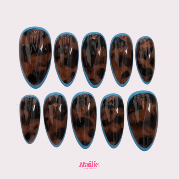 Leopard Bleu